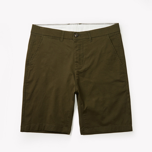 กางเกงขาสั้นลำลองผู้ชาย มีกระเป๋าข้างแบบกำหนดเอง ผ้าทวิลล์คอตตอน 100% คุณภาพสูง ระบายอากาศได้ดี เอวยางยืด ขายส่ง - Product Image 2