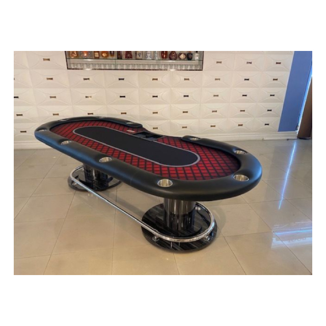 Современный роскошный пользовательский игровой покер стол под заказ современные покерные столы для казино продажа в лучшем качестве