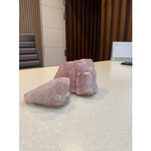 Natural Rose Quartz <b>Blocks</b> 15-30 cm for Lapidary & Decorative Slabs - Product Image 1