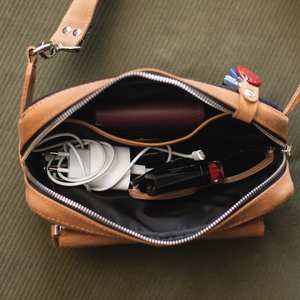 กระเป๋าคาดอกหนังแท้อเนกประสงค์ดีไซน์แฟชั่นเกาหลีกระเป๋าพาดลำตัว LFP-0087เป็นมิตรกับสิ่งแวดล้อม - Product Image 3