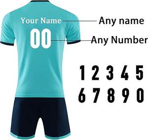 Ensembles de maillots de football, vêtements de football par sublimation pour hommes, maillots de football d'entraînement, vêtements de sport de football personnalisés, uniforme d'équipe de football - Product Image 2