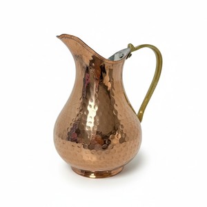 เหยือกน้ำทองแดงขนาดเล็ก ดีไซน์วินเทจ ตีขึ้นรูปด้วยมือ - Product Image 3