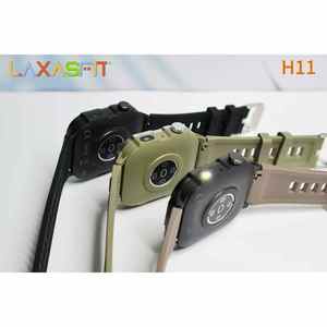 Montre connectée de sport H11 pour l'extérieur, écran tactile IPS 41-43 mm, boîtier en alliage, bracelet en caoutchouc, charge magnétique, moniteur de fréquence cardiaque, appels - Product Image 6