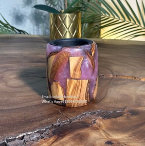 Bakhoor <b>Burner</b> with Resin & <b>Wood</b> Design <b>for</b> Aromatic Fragrance - Product Image 4