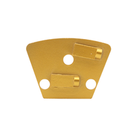 Plaque de meulage diamantée industrielle en gros Chaussures de meulage PCD trapézoïdales à 3 trous Les meilleurs outils abrasifs de Chine Personnalisation OEM