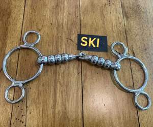 Embout de bâillon en acier inoxydable de haute qualité pour l'entraînement d'équitation équestre occidental torsion lente lien français approvisionnement direct en usine - Product Image 6