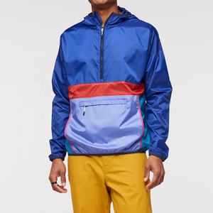 Chaqueta Cortavientos Personalizada con Logotipo para Hombre y Mujer, Talla Grande, Deportiva, Impermeable, Transpirable, con Capucha de Punto, Cremallera de Invierno, Verano - Product Image 1