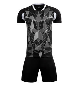 ชุดเสื้อฟุตบอลผ้าโพลีเอสเตอร์ออกแบบได้เองขายส่ง - Product Image 6