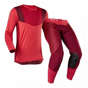 Venta al por mayor Motocross Racing Jersey 100% poliéster de secado rápido de manga larga Dirt Bike Motocross uniformes para hombres - Product Image 3