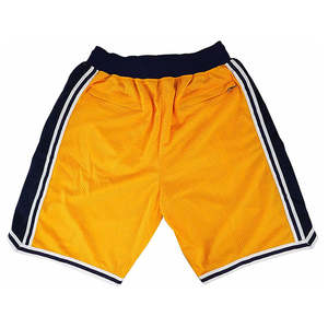 High Quality Custom Double <b>Layer</b> Mesh Shorts with Pockets Solid Pattern Casual Gym Running Training Wear by Manufacturer - Product Image 6