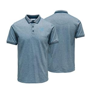 2025 hommes de haute qualité blanc Golf pour polos respirant coton personnalisé broderie impression à manches courtes maillot OEM solide - Product Image 4