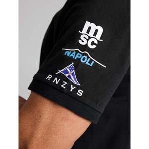 T-shirt Polo SLAM ETNZ da Uomo a Maniche Corte, Traspirante, 100% Poliestere Spandex, Colori Scuri, Tinta Unita o a Righe, per Golf, ODM, Taglie dalla XL alla XXL - Product Image 5