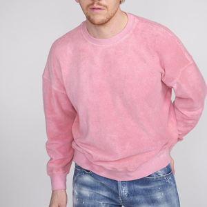 BASICS Hoodie Tie-dye Hombres Sporty Pullover Sudaderas algodón mezclado mezcla de algodón sudadera - Product Image 1