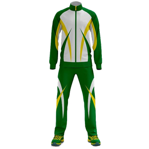 Sublimation personnalisée Survêtement grande taille en polyester pour homme Survêtement décontracté avec fermeture éclair Jogging Football Survêtements unisexe - Product Image 3