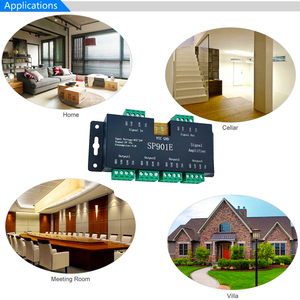 เครื่องขยายสัญญาณ <span class=keywords><strong>LED</strong></span> DC 5V 12V 24V เครื่องขยายสัญญาณ WS2811เครื่องขยายสัญญาณสีสำหรับ SK6812 WS2812B - Product Image 5