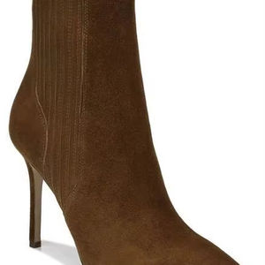 Baskets à enfiler pour femme Veronica Beard, style coréen, bout pointu, éclairées, augmentant la taille, amorties, légères, en velours - Product Image 1