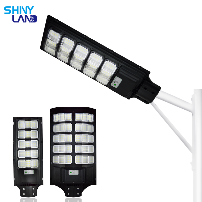 Motion Sensor Solar Led Street Lamp Streetlight Abs outdoor Waterproof 1800w 2000w Outdoor All In One Led street solar lights