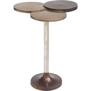 Table d'appoint au design moderne pour le salon ou le salon Mobilier de maison pliable en aluminium de couleur noire très vendu - Product Image 4