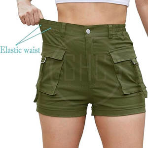 Pantalones cortos Cargo transpirables de secado rápido para mujer Venta al por mayor - Product Image 4