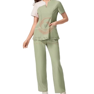 Ensembles de blouses médicales unisexes élégants en tricot de haute qualité, idéaux pour les infirmières et les hôpitaux, personnalisables (marque privée) - Product Image 3
