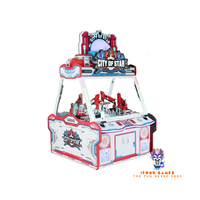 IFD Coin Operated 4 Joueurs Prix Jeu Cadeau Bonbons Digger Arcade Cadeau Jeu Machine Griffe Grue Machine avec Bill Acceptor