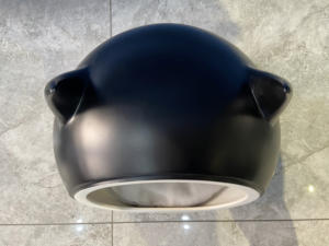 Nido de gato en forma de pequeño <span class=keywords><strong>diablo</strong></span> de lujo, muebles modernos para mascotas, casa para gatos para decoración de interiores - Product Image 2