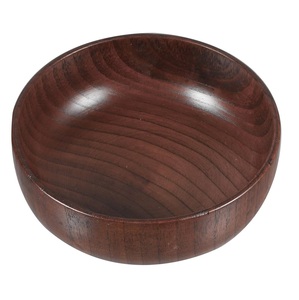 Bol en bois rond personnalisé pour cuisine, bol décoratif en bois d'acacia pour salade, soupe et fruits. - Product Image 5