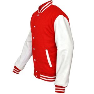 Letterman Jacket for Men with Leather Sleeves and Wool Customized / Varsity Jackets for Men with Leather Sleeves - Product Image 2