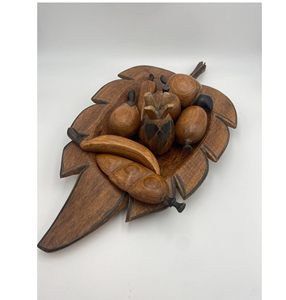 Usine de conception populaire Personnaliser la conception de feuille d'assiette de service en bois d'acacia pour les restaurants utilisent un produit de haute qualité - Product Image 5