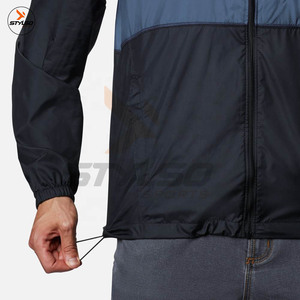 New Custom <b>mens</b> <b>Pullover</b> Half Zipper outdoor waterproof windbreaker <b>jacket</b> sport <b>jacket</b> with hoodie - Product Image 6