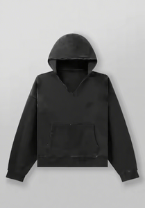 Sudadera con capucha unisex personalizada de 100% algodón pesado de gran tamaño, rizo francés lavado ácido vintage con diseño desgastado por el sol, talla XL - Product Image 5