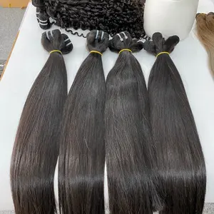 100% Raw hair natural straight Vietnam manufacturer professional weave hair hair high quality