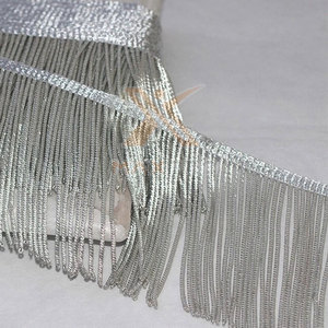 พู่ลวดลายเส้นด้ายดีไซน์พิเศษ สีพื้น พู่ลวดลายเส้นด้ายน้ำหนักเบา - Product Image 5