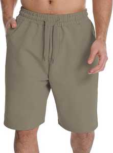 Fleece 100% algodón 280g 5 pulgadas en pantalones cortos para hombres Custom Chenille bordado Streetwear pantalones cortos para hombres - Product Image 3