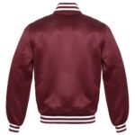 Blouson d'hiver unisexe pour hommes et femmes en toile avec col montant et logo sur le devant Uniformes d'équipes scolaires et sportives - Product Image 6
