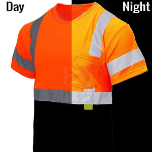 Chemise de sécurité en coton respirant imperméable de qualité supérieure, best-seller, haute visibilité, confortable pour hommes, vente en ligne - Product Image 2