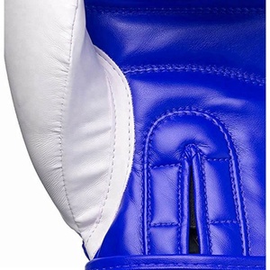 Gants de boxe professionnels 2025 Offre Spéciale noir rouge bleu personnalisés par une usine pakistanaise avec logo personnalisé - Product Image 4