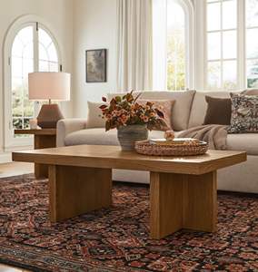 Recién llegado, mesa de Consola de madera, acabado de Color Natural, paquete de seguridad, muebles para el hogar - Product Image 1