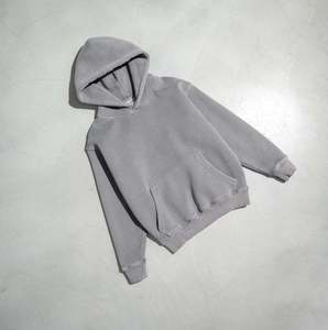 Sweat à capuche pour enfants, tissu en coton style streetwear OEM, logo personnalisé, fournisseur en gros d'usine - Product Image 5