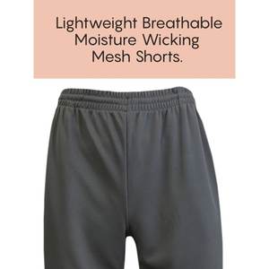 Paquete de 5 pantalones cortos de lona transpirables ligeros para hombre 100% algodón cristal sólido - Product Image 3