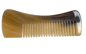 Peine de Cuerno de Búfalo Natural |   Herramienta para el Cuidado del Cabello Antiestática, Clásica/Moderna, Ecológica y Hecha a Mano para Uso Doméstico - Product Image 3