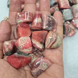 Gema de Rodocrosita Natural |   Piedra Reiki Ecológica de Forma Irregular Pulida para el Amor y el Equilibrio Emocional |   Venta al por Mayor - Product Image 1