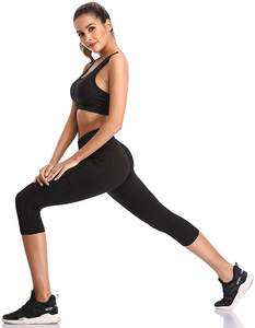 Women's High-Waisted Seamless Plaid Sportswear Yoga <b>Leggings</b> New Fashionable XXL/XS Workout Pants <b>with</b> Side <b>Pockets</b> for Adults - Product Image 3