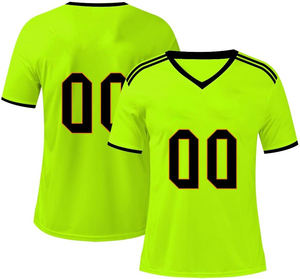 Camiseta de fútbol de manga corta de alta calidad, ropa deportiva de entrenamiento de fútbol, camiseta de Juego superior - Product Image 3