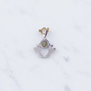 Bonito diseño de Plata de Ley 925, colgante fino de piedras preciosas, colgantes de plata al por mayor, joyería fina - Product Image 2