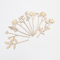 Support à fleurs en bois Delarchi FE02, style pastoral, mignon, naturel, poli, imitation antique vietnamienne, pour la décoration de la maison et du balcon