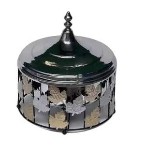 Marmite ronde polyvalente et élégante avec couvercle en verre durable, idéale pour servir lors de mariages, de rassemblements à la maison et d'événements hôteliers - Product Image 4