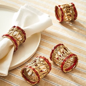 Servilleteros de Pasto Marino a Precio de Fábrica, Anillos para Servilletas de Pasto Marino, Decoración de Mesa para Cumpleaños - Product Image 6