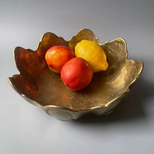 ชามอลูมิเนียมเสิร์ฟพร้อมตัวถังตกแต่งสวยงามเหมาะสำหรับบ้านที่มีสไตล์วิลล่าสุดหรูและงานตามฤดูกาล - Product Image 1