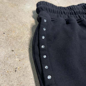 Venta al por mayor ácido lavado pantalones de chándal de los hombres de alta calidad pantalones de chándal con bolsillos logotipo personalizado pantalones de chándal para los hombres - Product Image 3